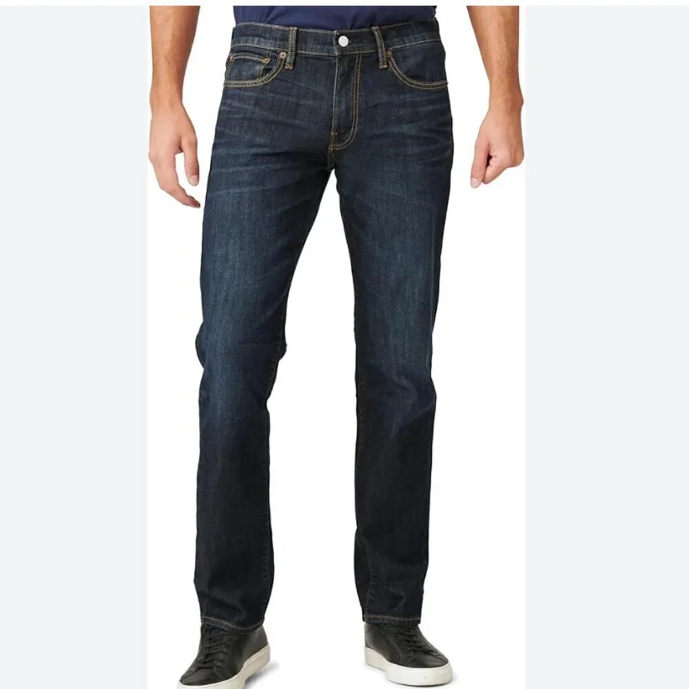 Lucky Brand Men's 221 Straight Jean dark wash Barite denim Sz 34/34